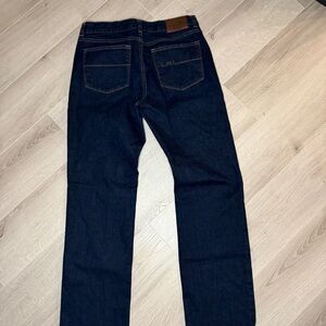 LRL Lauren Jeans Co Size 8 Dark Wash Y2K Straight Leg Denim